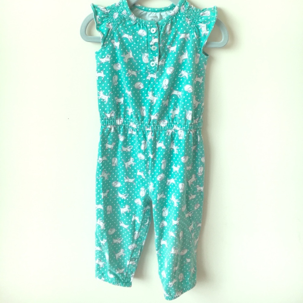 Kitty romper 24 months