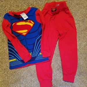 superman pajama set