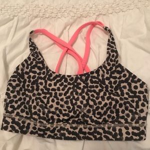 Lululemon patterned sports bra