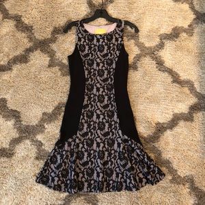 Anthropologie Maeve black dress