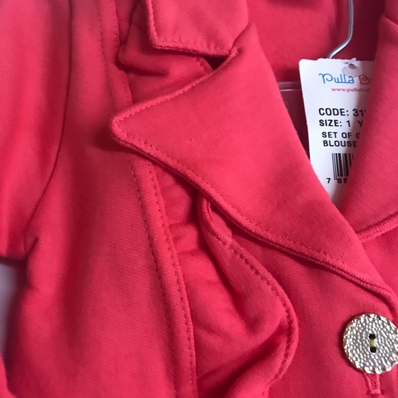 Pulls Bulla Girls Cotton Suit - Picture 4 of 4