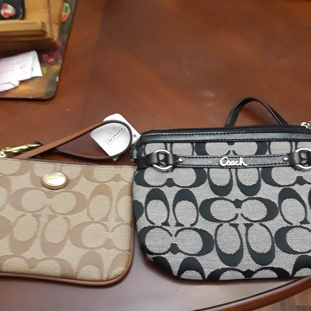 Coach wristlets