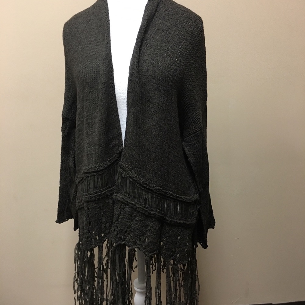 Sweater with Fringe