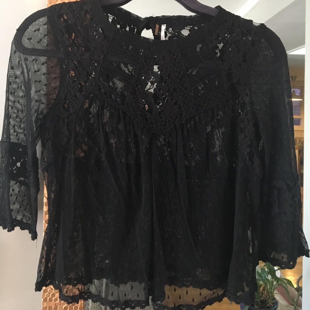 Free People lace top