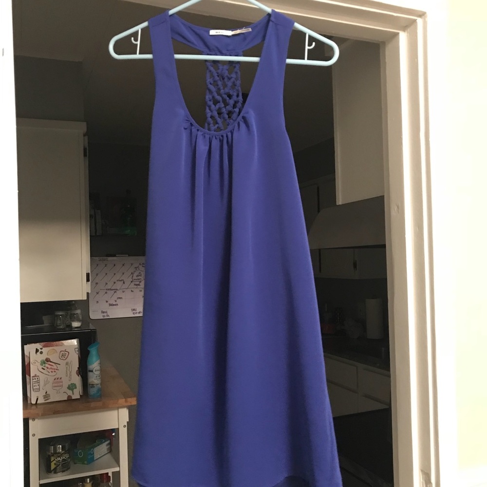 Blue dress