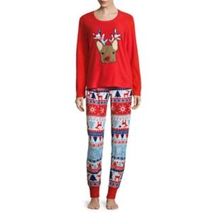 Pj Couture 3D Character Appliqued Pajama Set Bambi