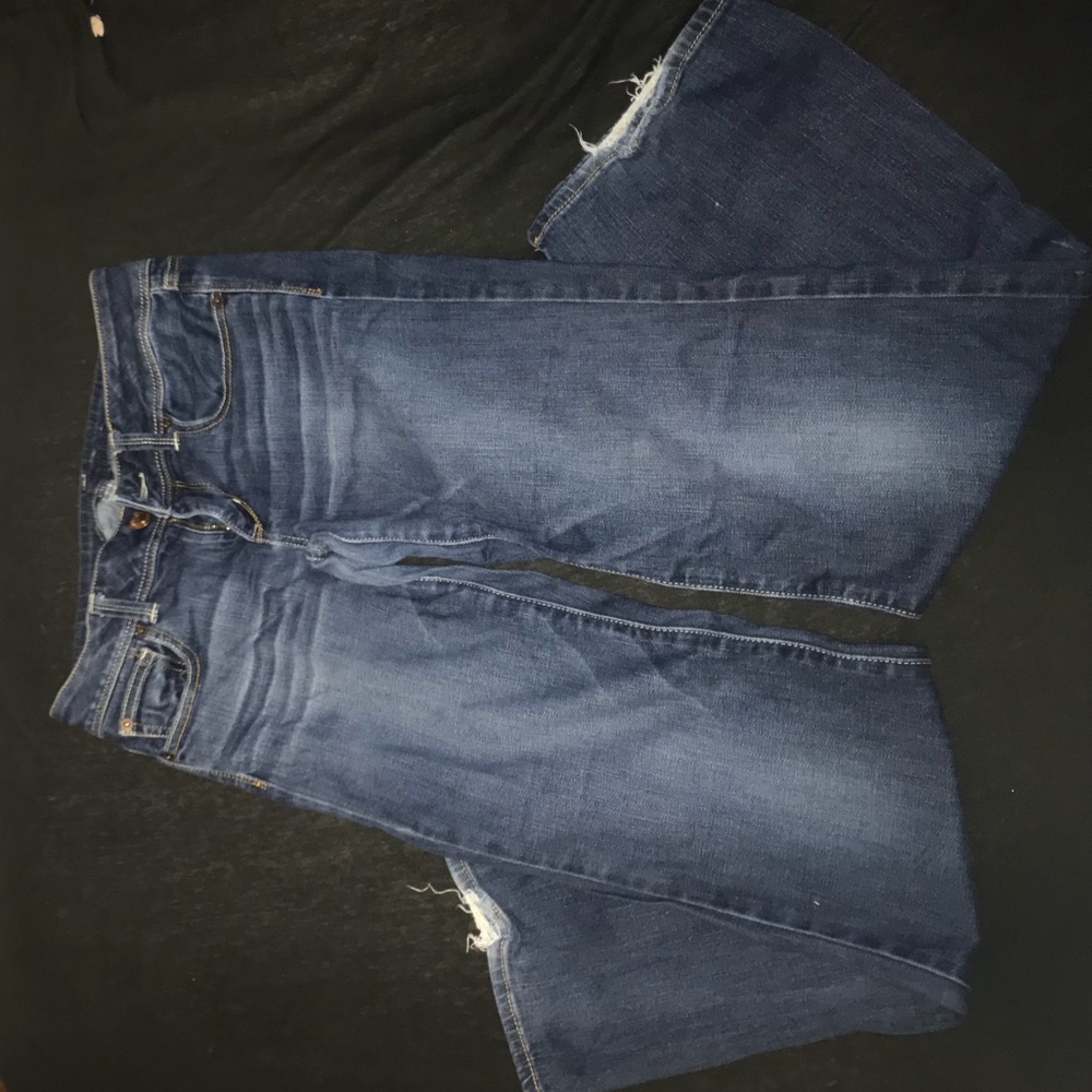 Dark washed jeans
