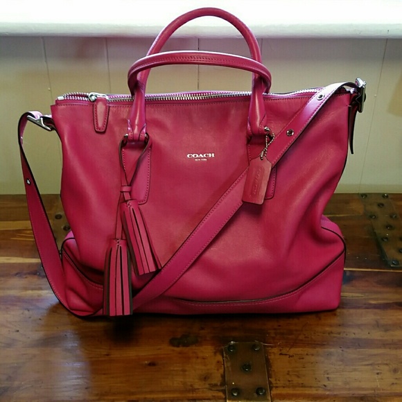 Coach Handbags - Fuchsia Rory Satchel