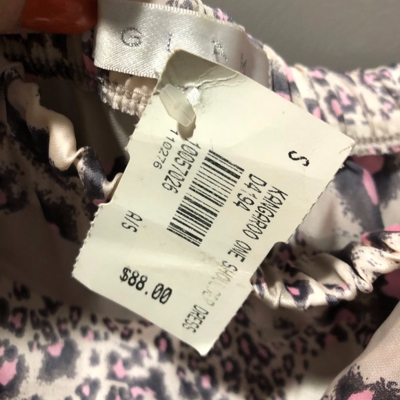 Satin Leopard Print Dress - Picture 3 of 3