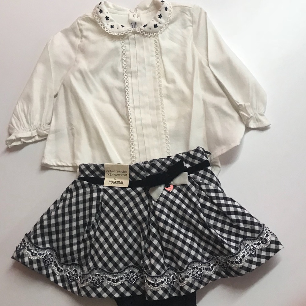 Baby girl fashionista set