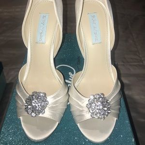 Betsy Johnson wedding Heels