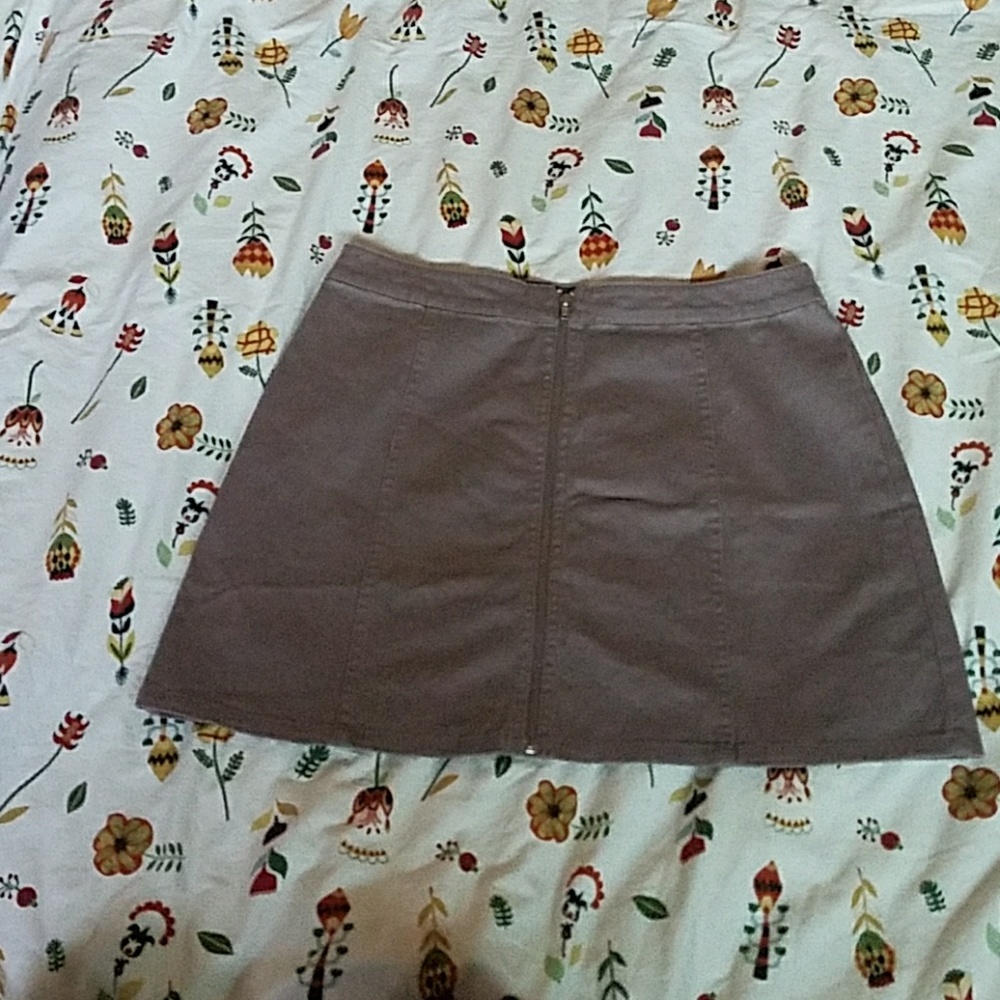 Forever 21 zip up skirt