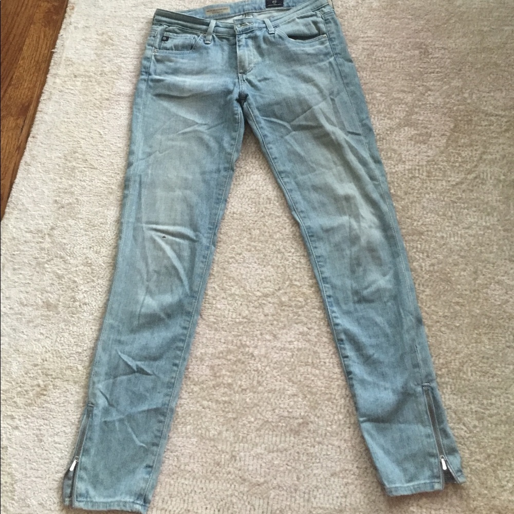 AG lite wash jeans
