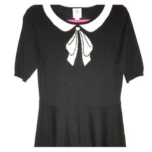 🎀 Black & White Knitted Dress 🎀