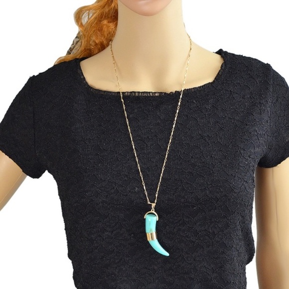 Horn necklace pendant - Picture 2 of 6