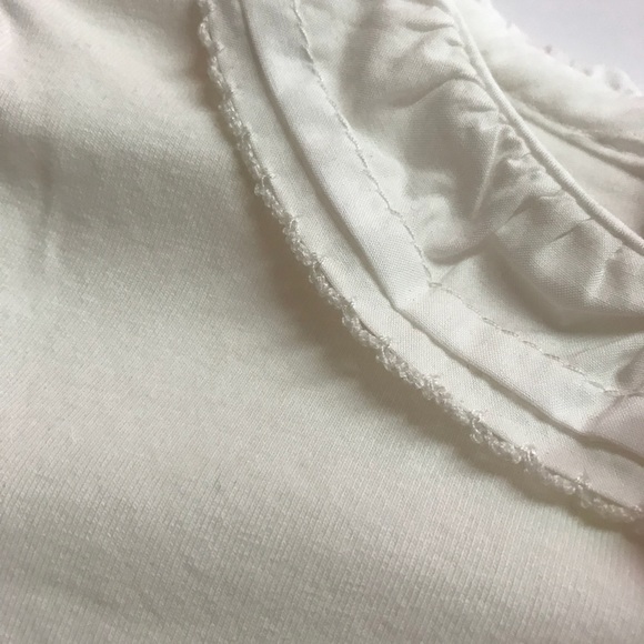 Cream ruffle bodysuit - Picture 2 of 3