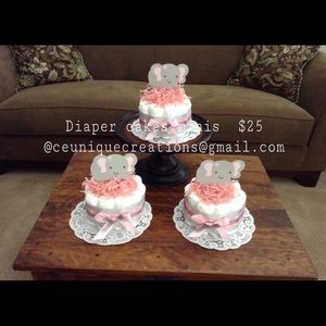 Diaper cakes minis
