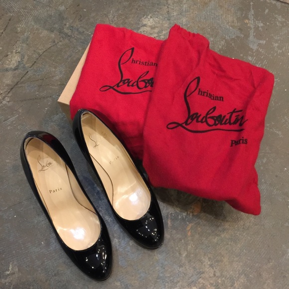 Black Patent Pumps 120 - Picture 4 of 5