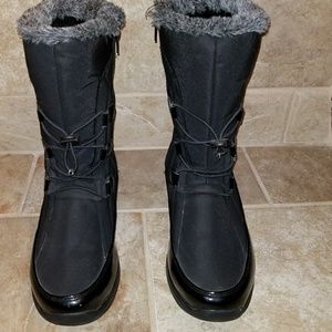 Black Winter Boots