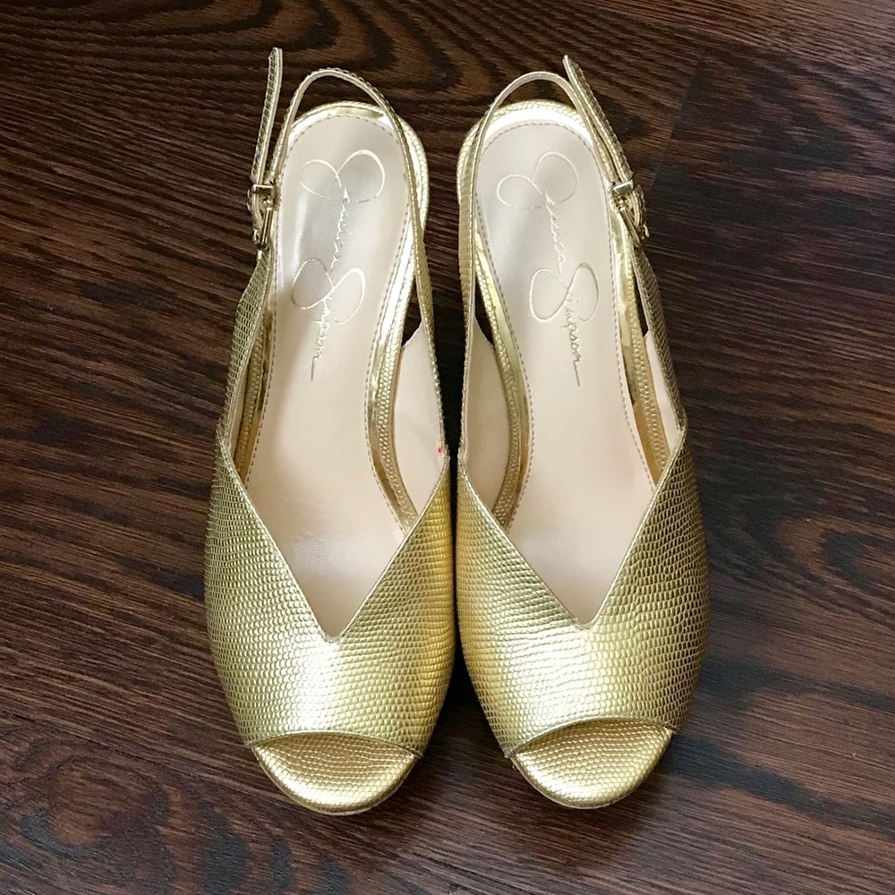 New Jessica Simpson wedge sandals