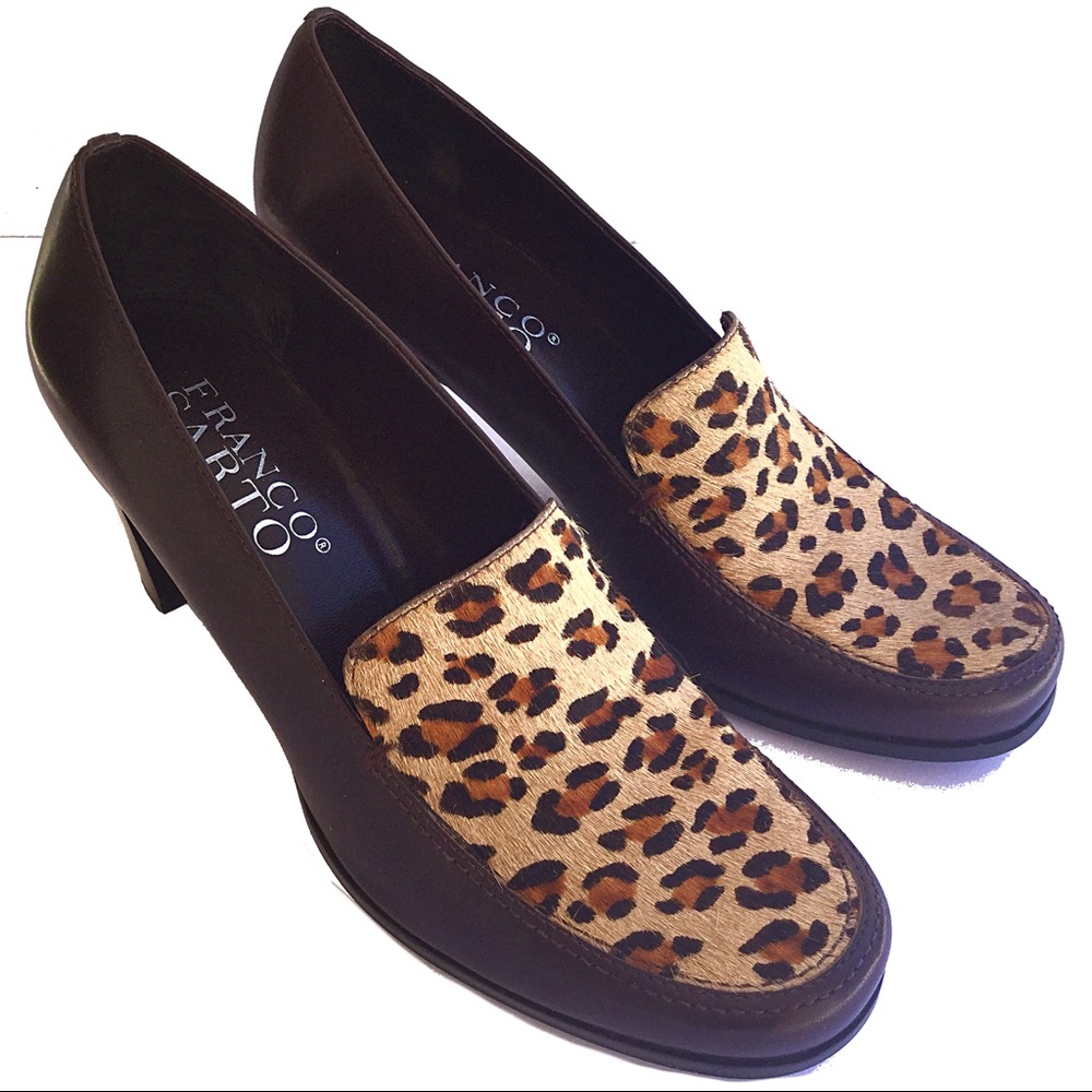 Franco Sarto Leopard Heels 🌷