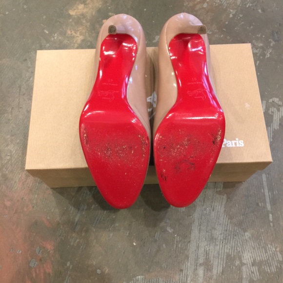 Simple Nude 120 Patent Pumps - Picture 2 of 4