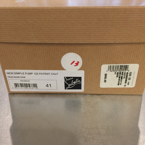 Simple Nude 120 Patent Pumps - Picture 4 of 4