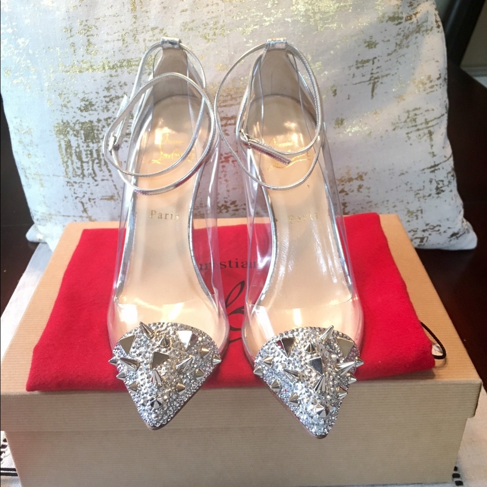 Christian Louboutin 'just picks' pvc pumps