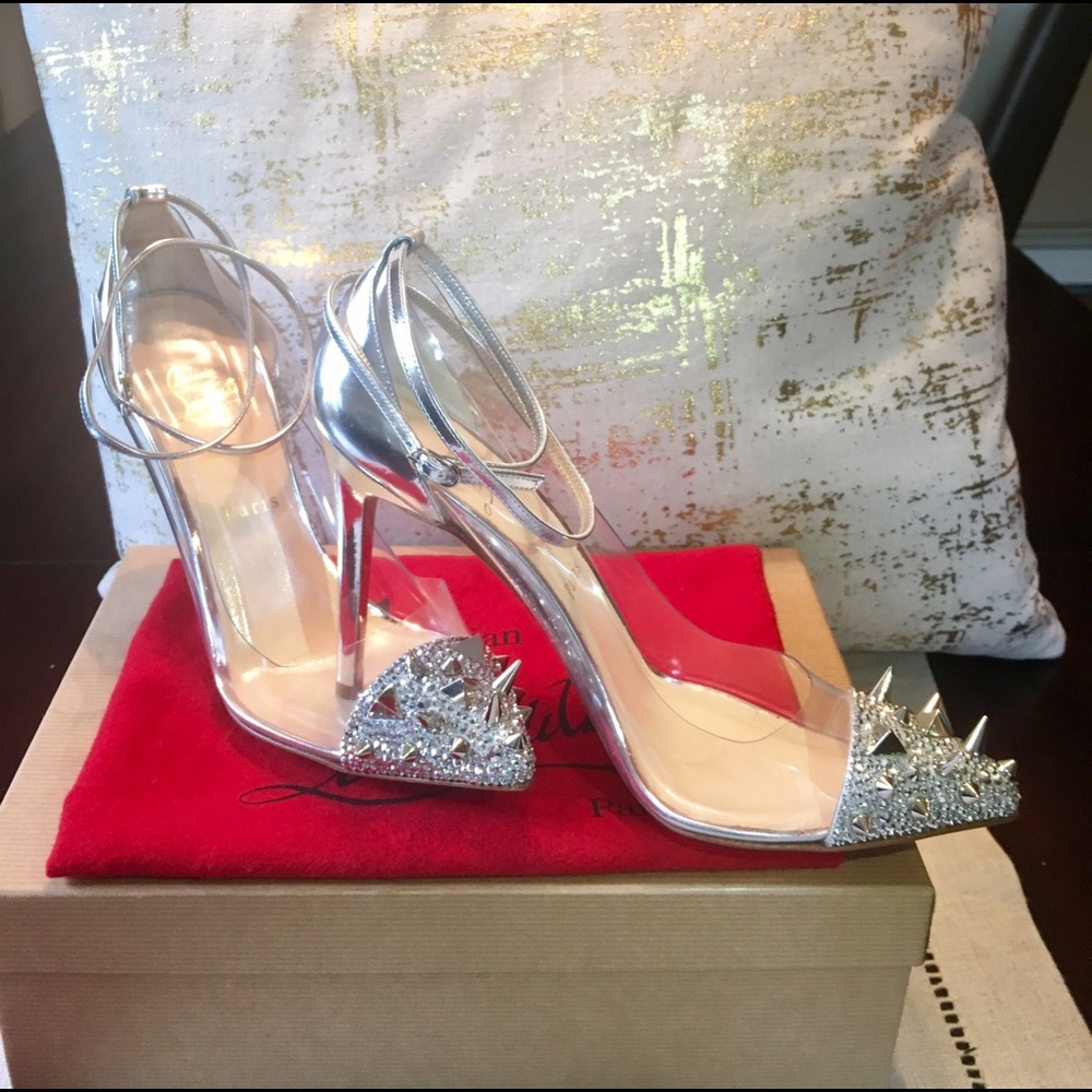 Christian Louboutin 'just picks' pvc pumps - Picture 4 of 8