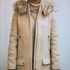J Crew Chateau Wool Parka