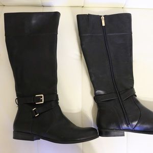 Banana Republic black knee high boots