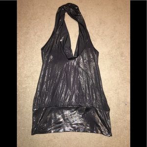 BKE Shimmer Halter top