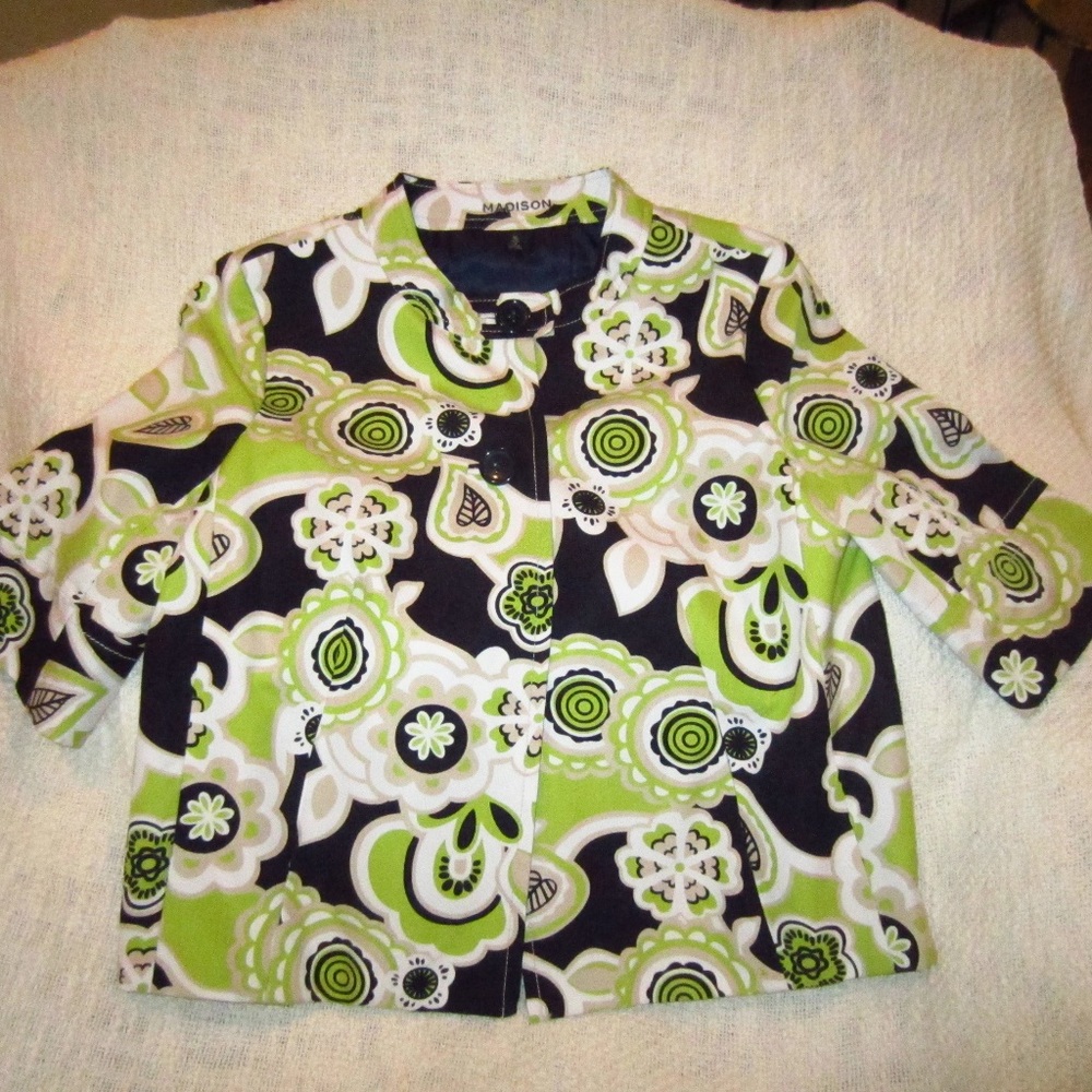 Madison floral jacket