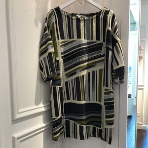 Anthropologie Dress GORGEOUS Fall Colors Sz M