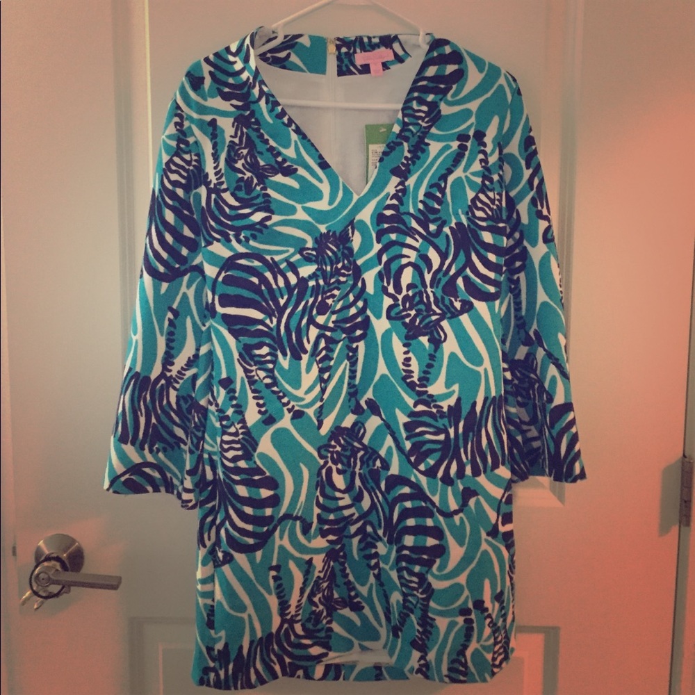 💓 NWT Lilly Pulitzer Devina Dress, I’m Game, Size 4