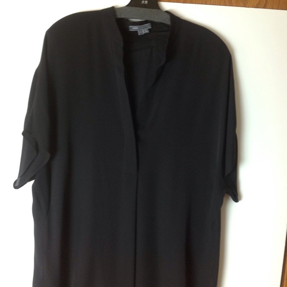 NWOT Vince Silk Popover Blouse - Picture 3 of 8