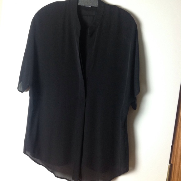 NWOT Vince Silk Popover Blouse - Picture 7 of 8
