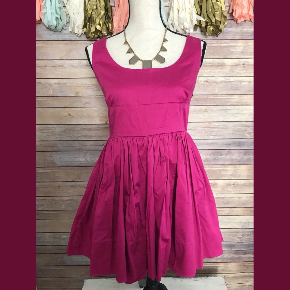 Jack by B.B. Dakota Raspberry Party Dress Sz L