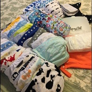 All in One Cloth Diaper Set
