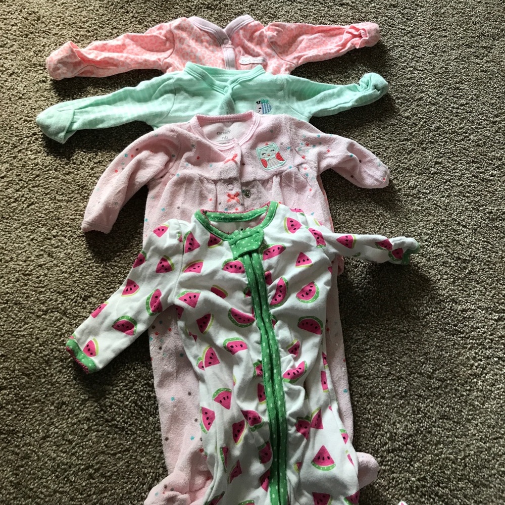 Bundle of 4 newborn sleepers