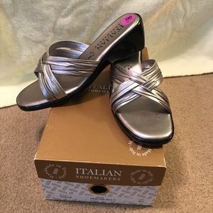 Woman’s Silver Sandals