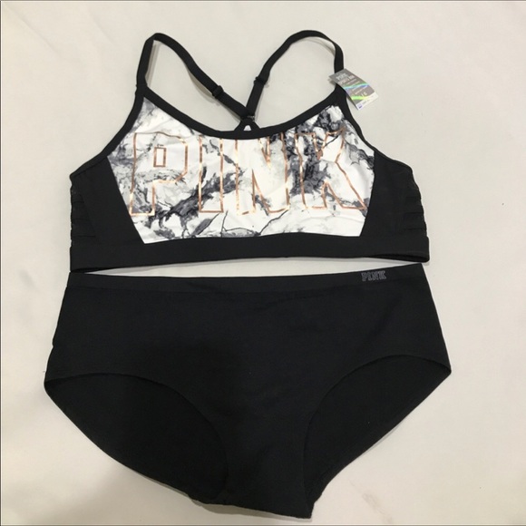 PINK Victoria's Secret Other - VS PINK ultimate sport bra and hipster size L