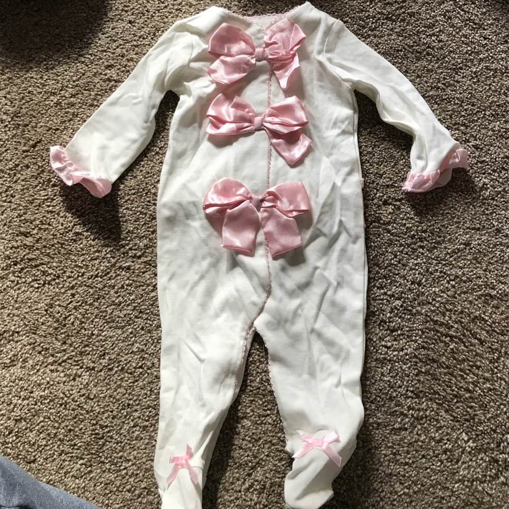Bundle of 4 3month girl sleepers
