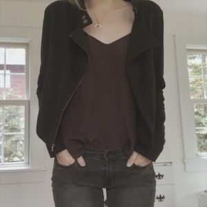 🖤Cropped Moto Jacket🖤