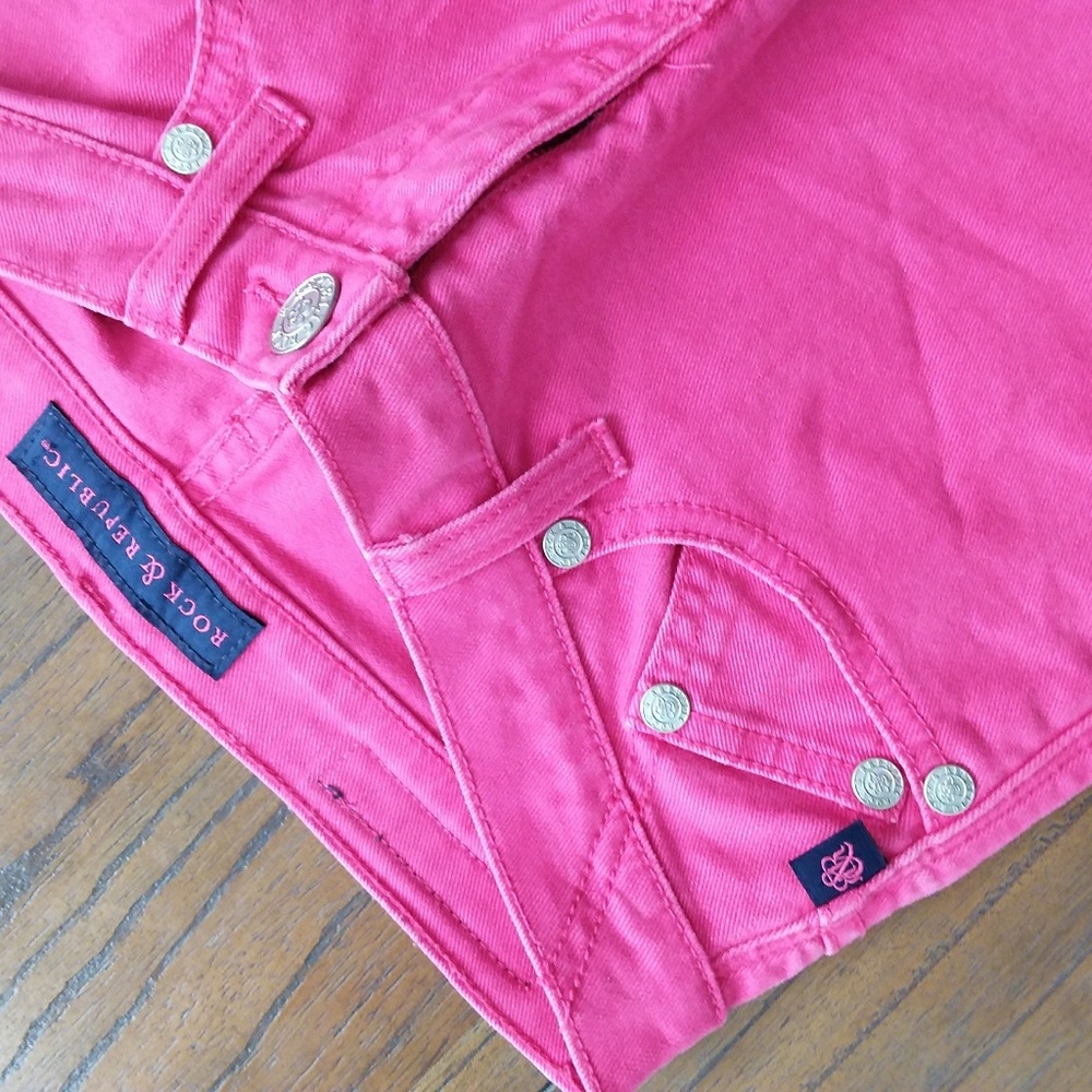 Pink Rock & Republic Skinny Jeans