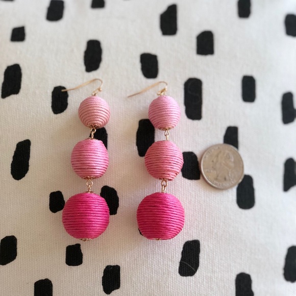 Pink Ombré Bon Bon Earrings [One Day Sale] - Picture 2 of 2