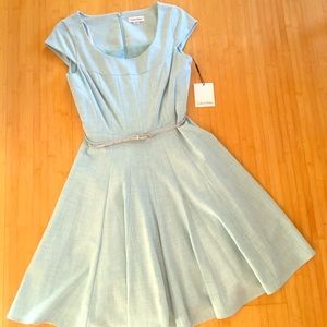 Powder Blue Calvin Klein Dress