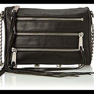 Rebecca Minkoff mini 5 zip crossbody