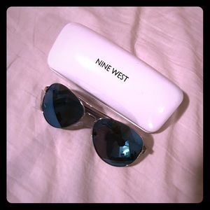 Brand New Nine west sunglass- blue
