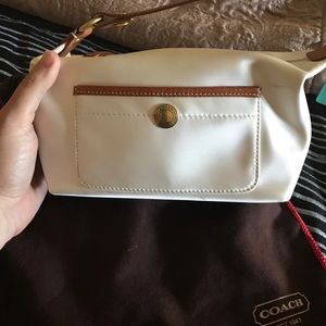 Small Satin Coach bag